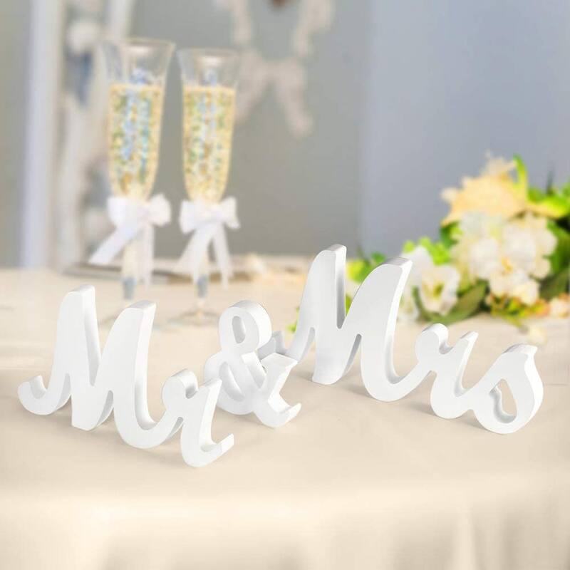 Mr & Mrs Sign Wedding Decorations, Rustic Anniversary Wedding Gift