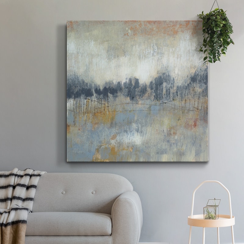Cool Grey Horizon II-Premium Gallery Wrapped Canvas - Ready to Hang
