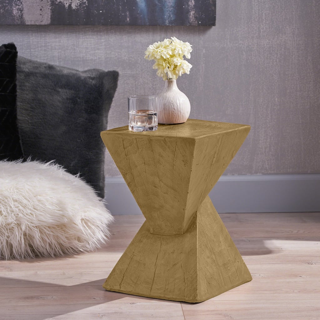 12.25'' Modern Hand-painted Side Table