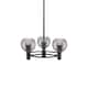 Option Matte Black / Light Smoke Deco Swirl