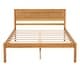 preview thumbnail 31 of 62, Solid Wood Platform Bed Frame with Headboard & Strong Slats Support