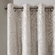 preview thumbnail 24 of 70, SunSmart Mirage Knitted Jacquard Total Blackout Grommet Window Curtain Panel