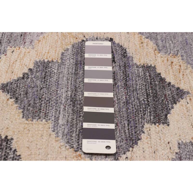 Ankara FW Grey Kilim 5'2" x 8'0" - 5'2 x 8'0