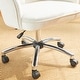 preview thumbnail 14 of 20, Glitzhome 40"H Velvet Gaslift Adjustable Swivel Office Chair