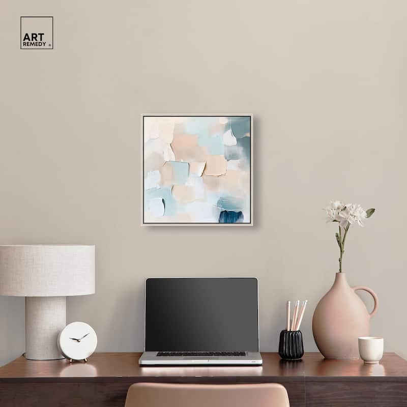 Celadon Haze I Canvas by Art Remedy