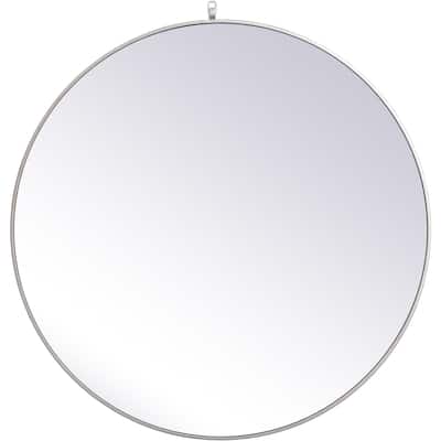 Elegant Lighting Eternity 39" Diameter Circular Beveled Metal Framed