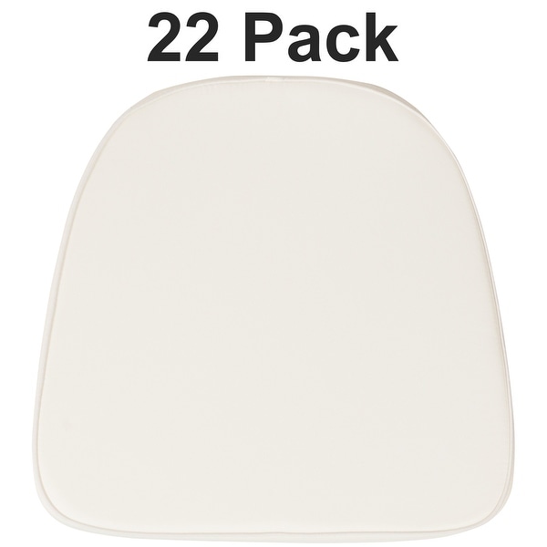 22 Pack Soft Fabric Chiavari Chair Cushion