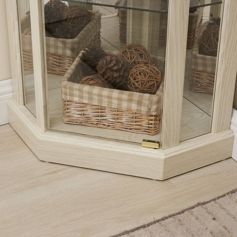Corner Treasure Display Cabinet