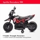 preview thumbnail 4 of 5, Licensed Aprilia 6V Ride-On Motorcycle for Kids, Perfect Christmas Gift