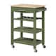 Option Dark Sage Green/Butcher Block