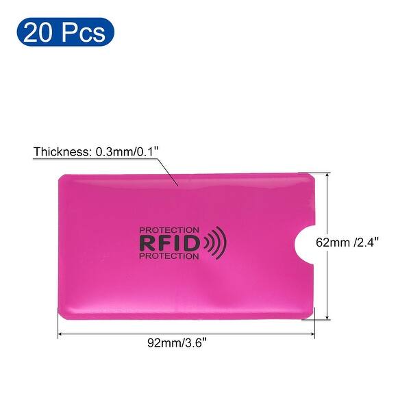 rfid credit card sleeves near me RFID Blocking Paper Card Sleeve 3.38x2.13 Blank (1840-5084) –  SpecialistID.com main image 1