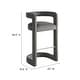 preview thumbnail 3 of 7, Winslow Performance Velvet Bar Stool