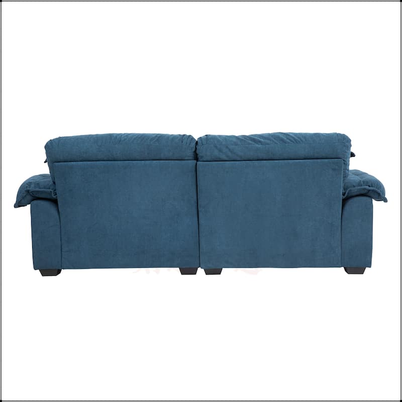 84" Chenille Small Loveseat Deep Seat Sofa