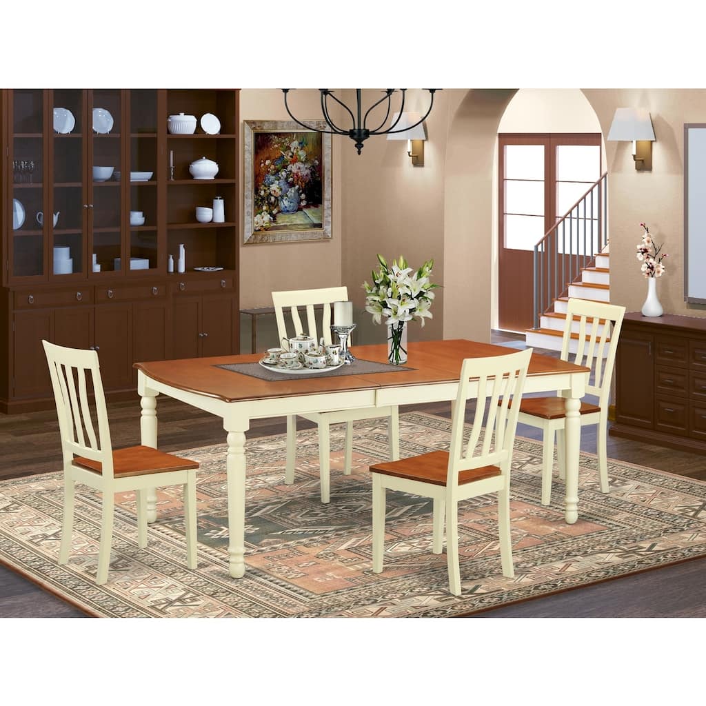 Victorian Dining Chair Set - Vintage Style Kitchen Chairs - Elegant Home Furniture