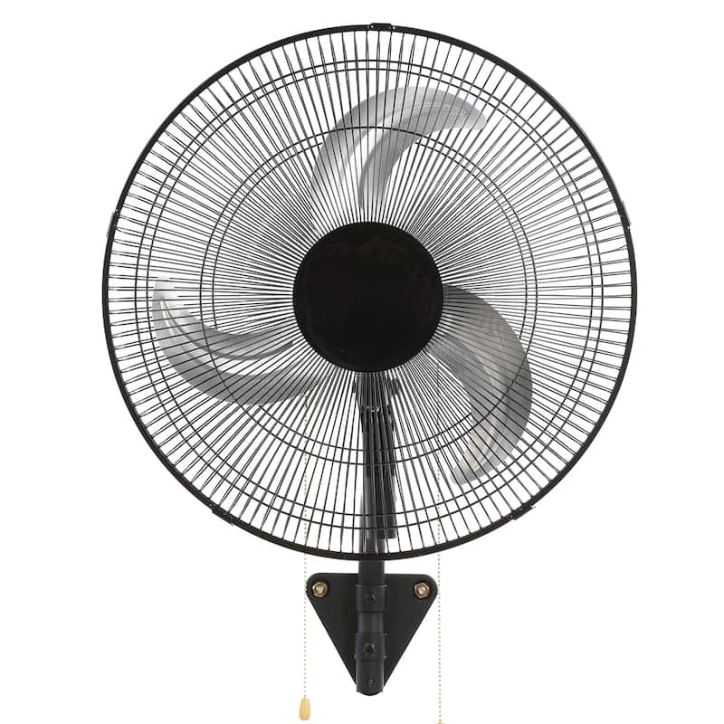 Wall Mount Fan, 18 Inch 3-speed High Velocity Max, 4000 CFM Oscillating Industrial Wall Fan, Commercial for Warehouse