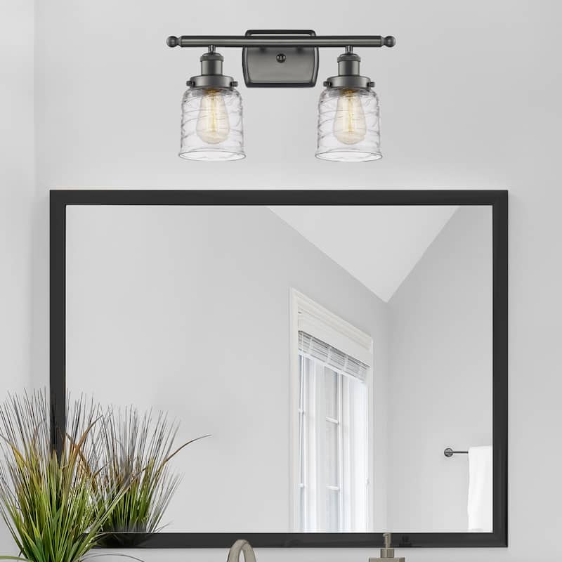 Innovations Lighting Ballston Urban Bell - 2 Light 16" Bath Vanity Light