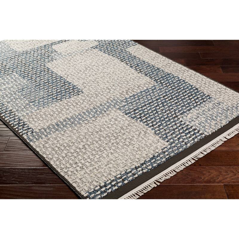 Livabliss Berlin Modern Colorblock Area Rug