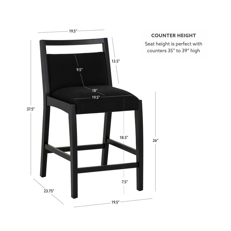 Skylar Upholstered Counter Stool