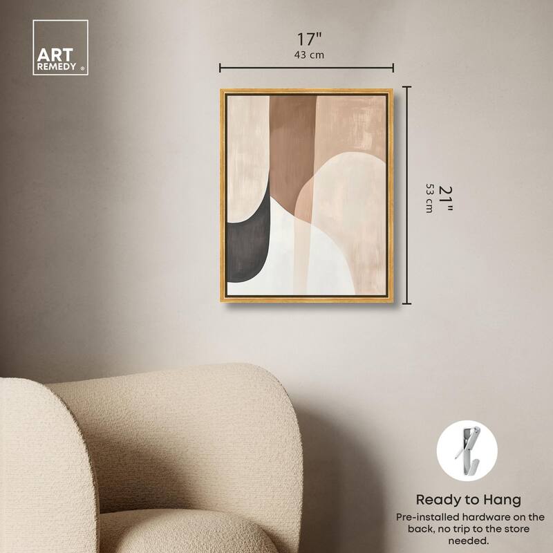 Soul of Form I Canvas by Art Remedy