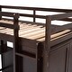 preview thumbnail 49 of 56, Elegant Twin size Loft Bed with Drawers, Desk and Wardrobe, Health and Comfort, Sturdy Construction & Safety Guaranteed, White
