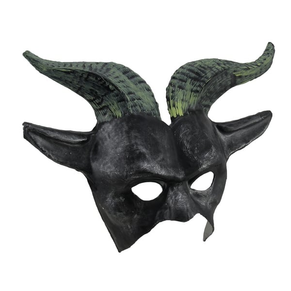 Shop Long Horned Hades Half Face Mask 10 X 13 5 X 3 25