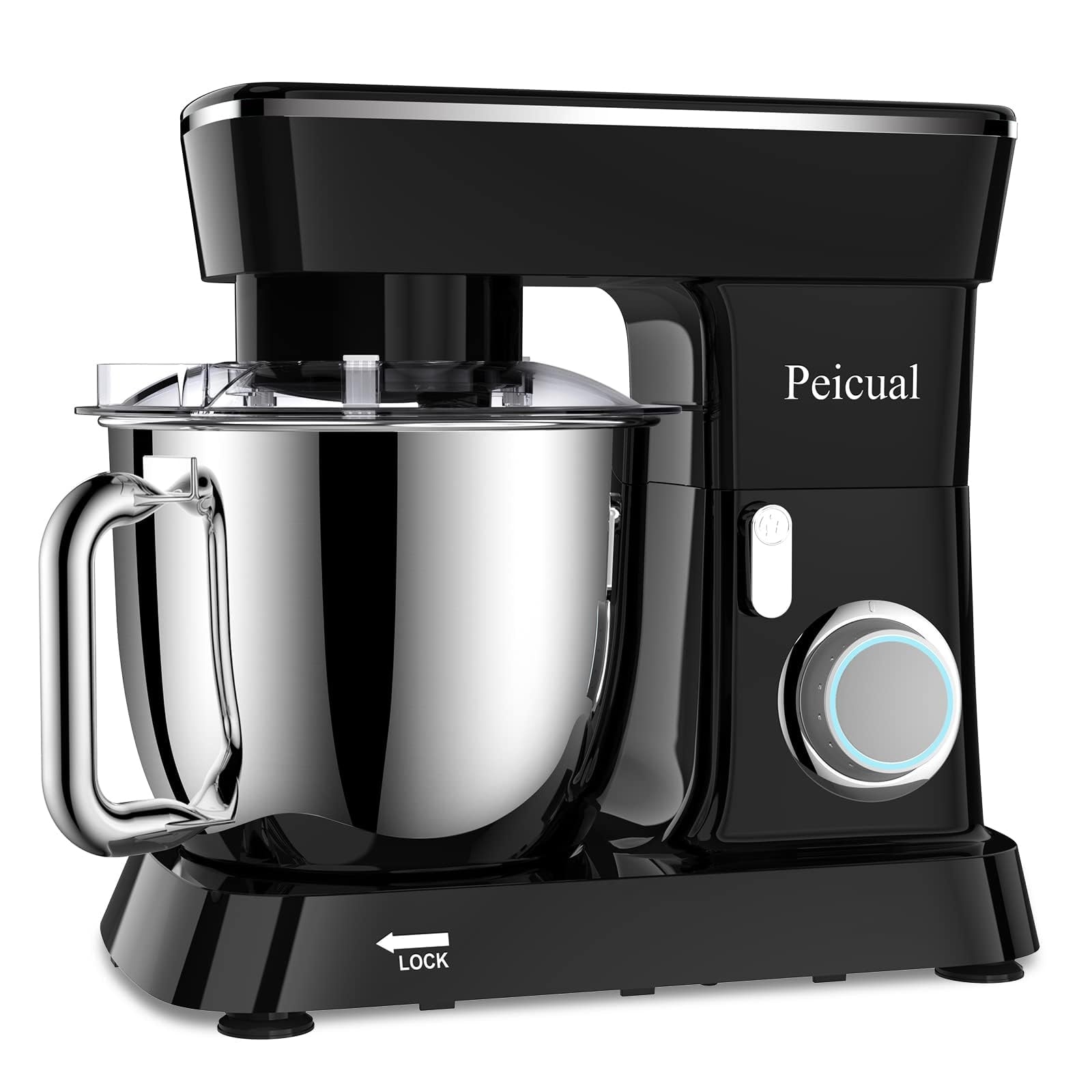 Stand Mixer, 5.5QT 10+P Speed Tilt-Head Kitchen Electric Mixer, Food Mixer with Stainless Steel Bowl,Splash Guard for Daily Use