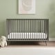preview thumbnail 18 of 23, Child Craft Cranbrook 4-in-1 Convertible Crib Lunar Gray