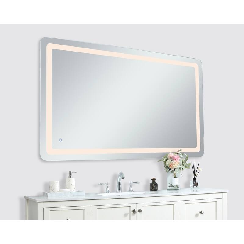 Indigo Home 36in x 60in soft edge LED mirror