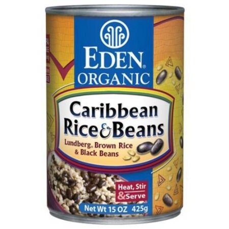 Eden Organic Caribbean Rice & Beans, 15-Ounce Cans (Pack of 12)