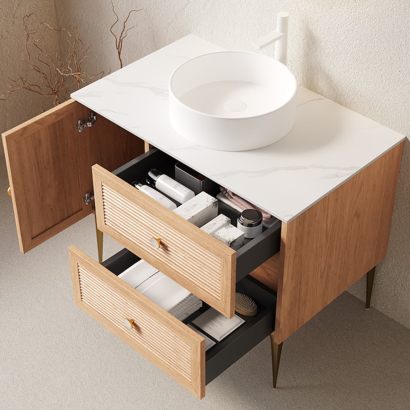 Freestanding Bathroom Vanity with Sink