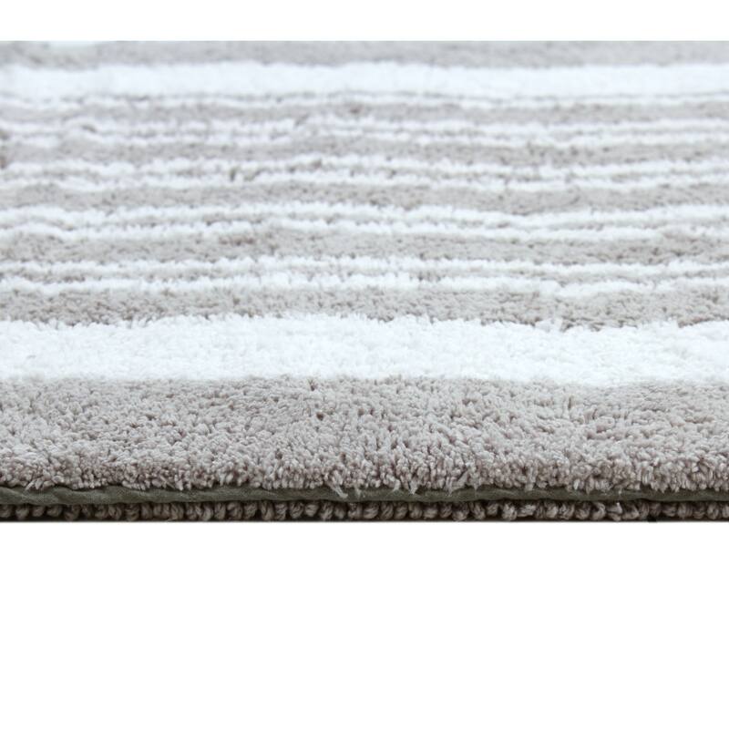 Delran Cotton Tufted Reversible Bath Runner - 22"X60"