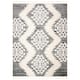 SAFAVIEH Moroccan Tassel Shag Iulieana Boho Tribal 2-inch Thick Rug