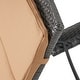 preview thumbnail 53 of 187, Salem Outdoor Wicker Adjustable Chaise Lounge with Cushion by Christopher Knight Home