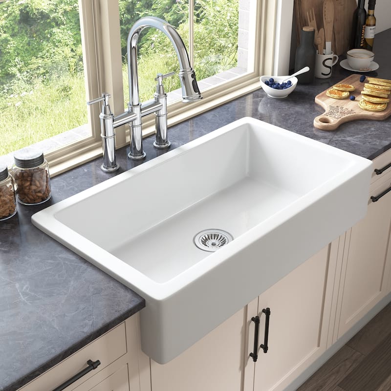 Farmhouse Apron Ceramic Kitchen Sink