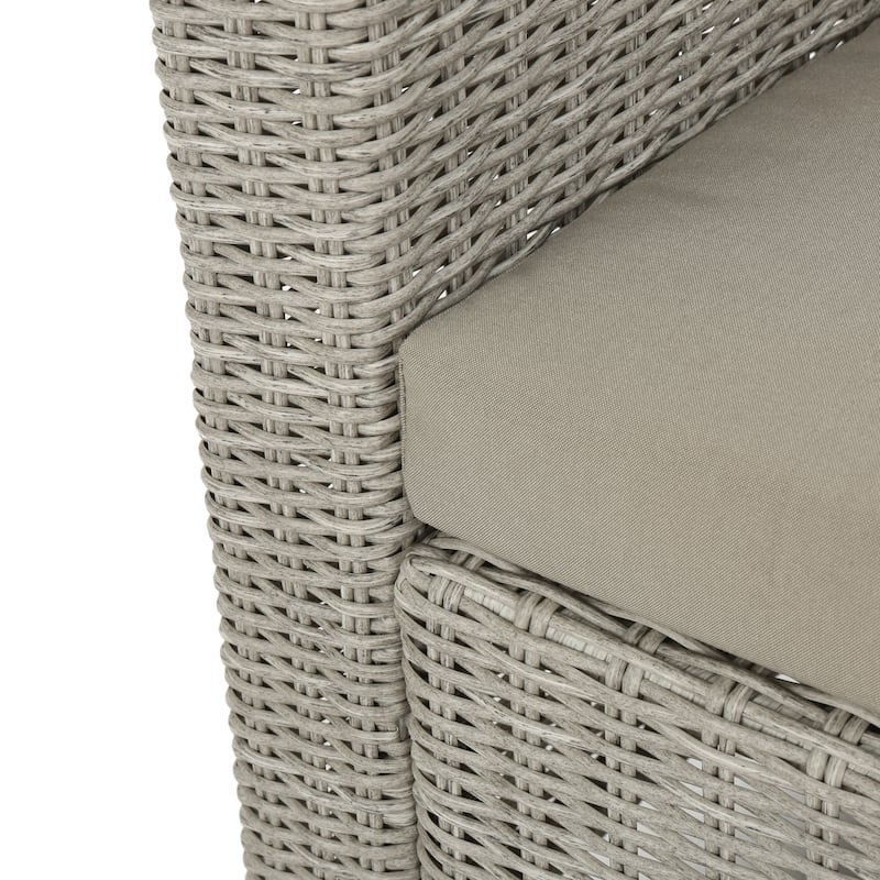 Puerta Outdoor 4-piece Patio Chat Set by Christopher Knight Home