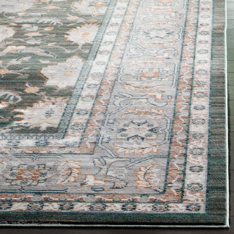 SAFAVIEH Valencia Shaked Distressed Vintage Boho Oriental Polyester Rug