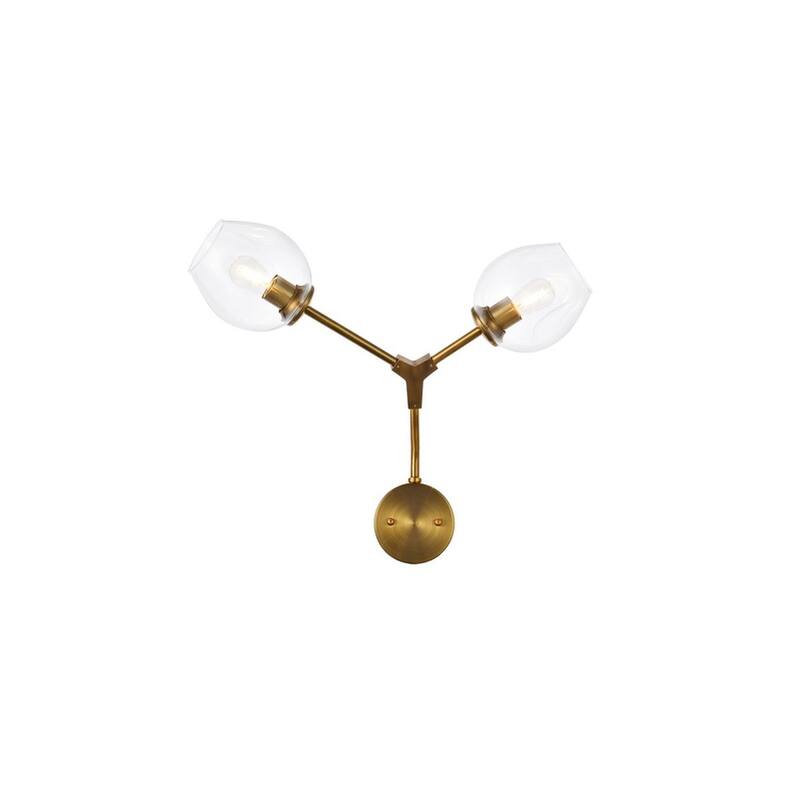 Carmen 2 Light Wall Sconce - Bras