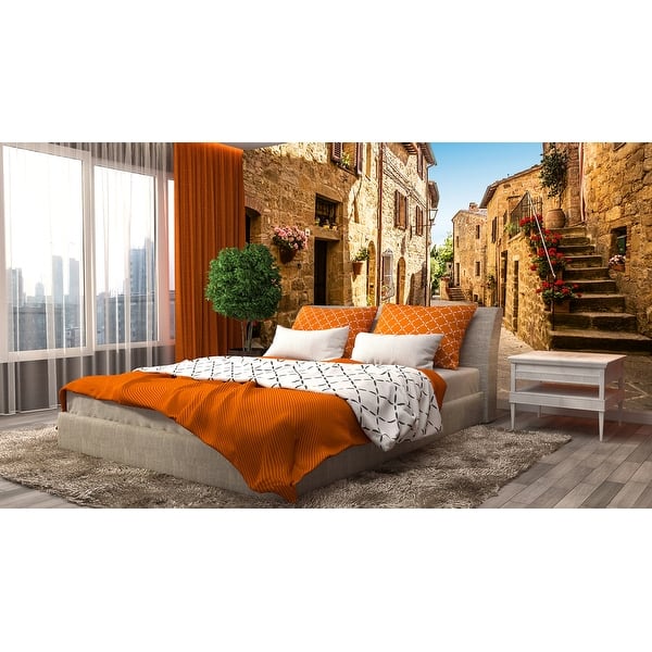 Brewster Dm168 Ideal Decor 100 X 144 Tuscany Village Vinyl Wall Mural 8 Panels Yellow Overstock 28385693 Get free shipping on qualified ideal decor products or buy online pick up in store today. wizard genius