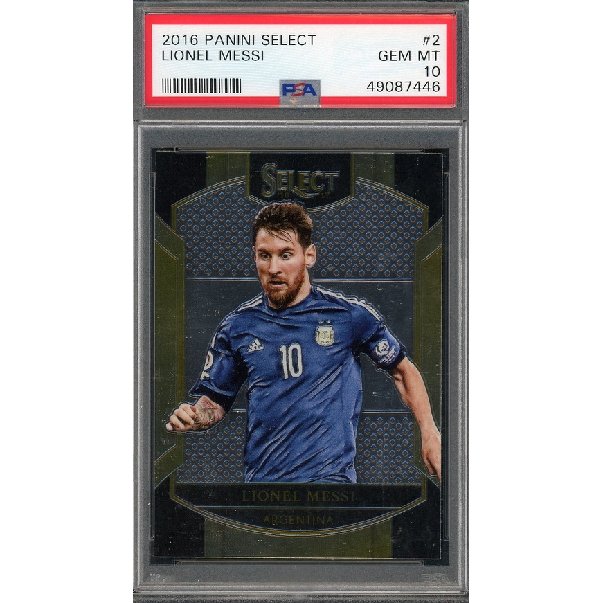 Lionel Messi 2022 Panini Prizm World Cup Qatar Soccer Card