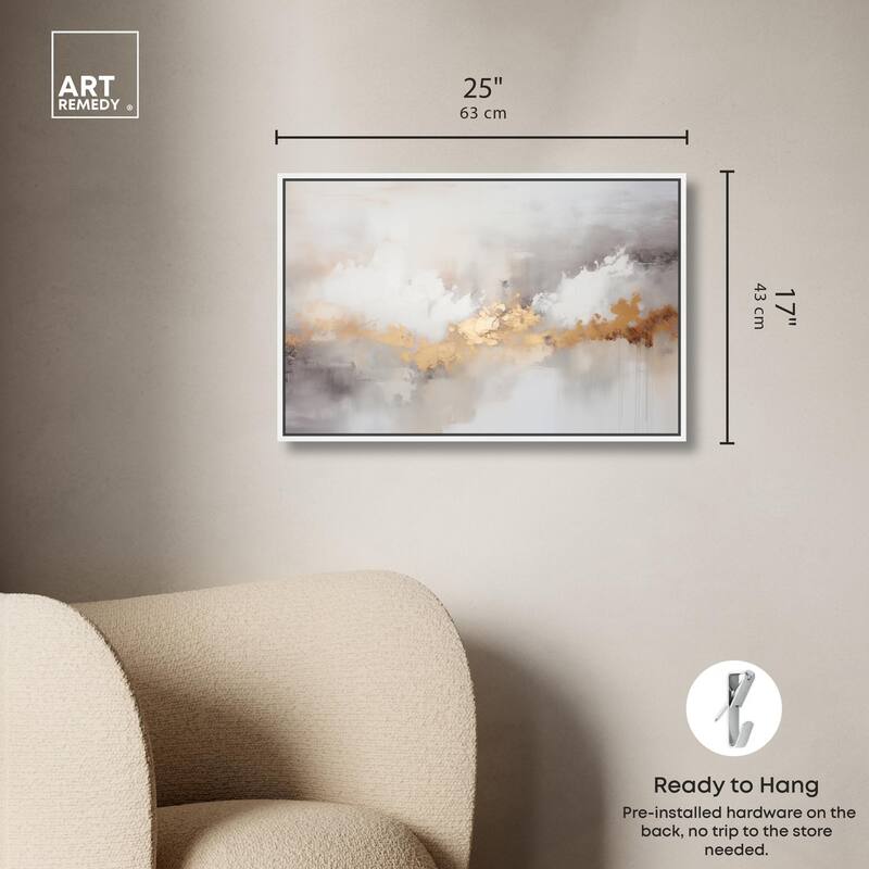 Cloudborn Glow I Canvas by Art Remedy