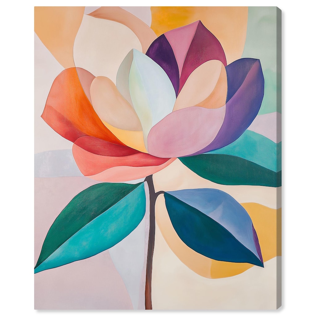 Magnolia in Color I Canvas by Art Remedy, Gallery Wrapped