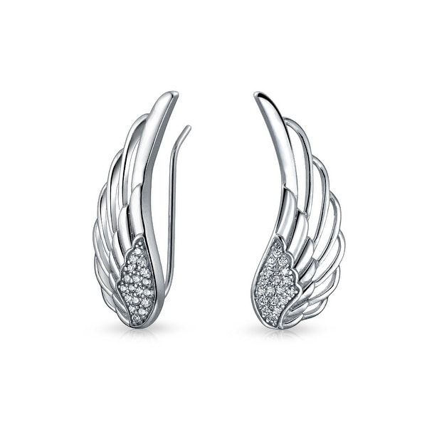 Shop Angel Wing Feather Ear Climbers 