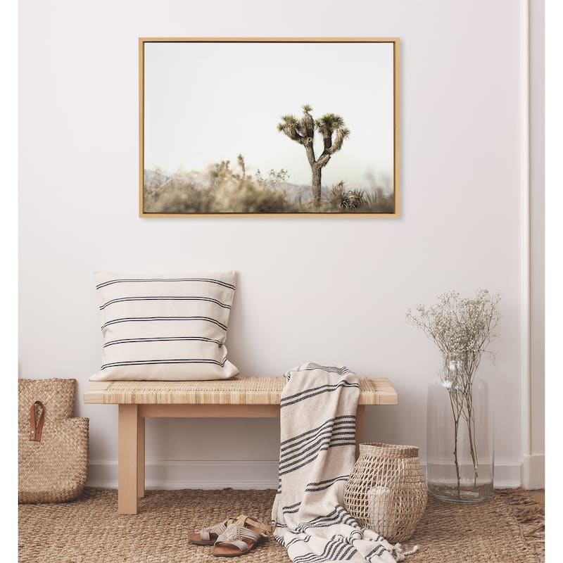 Kate and Laurel Sylvie Joshua Tree Canvas by Saint and Sailor Studios