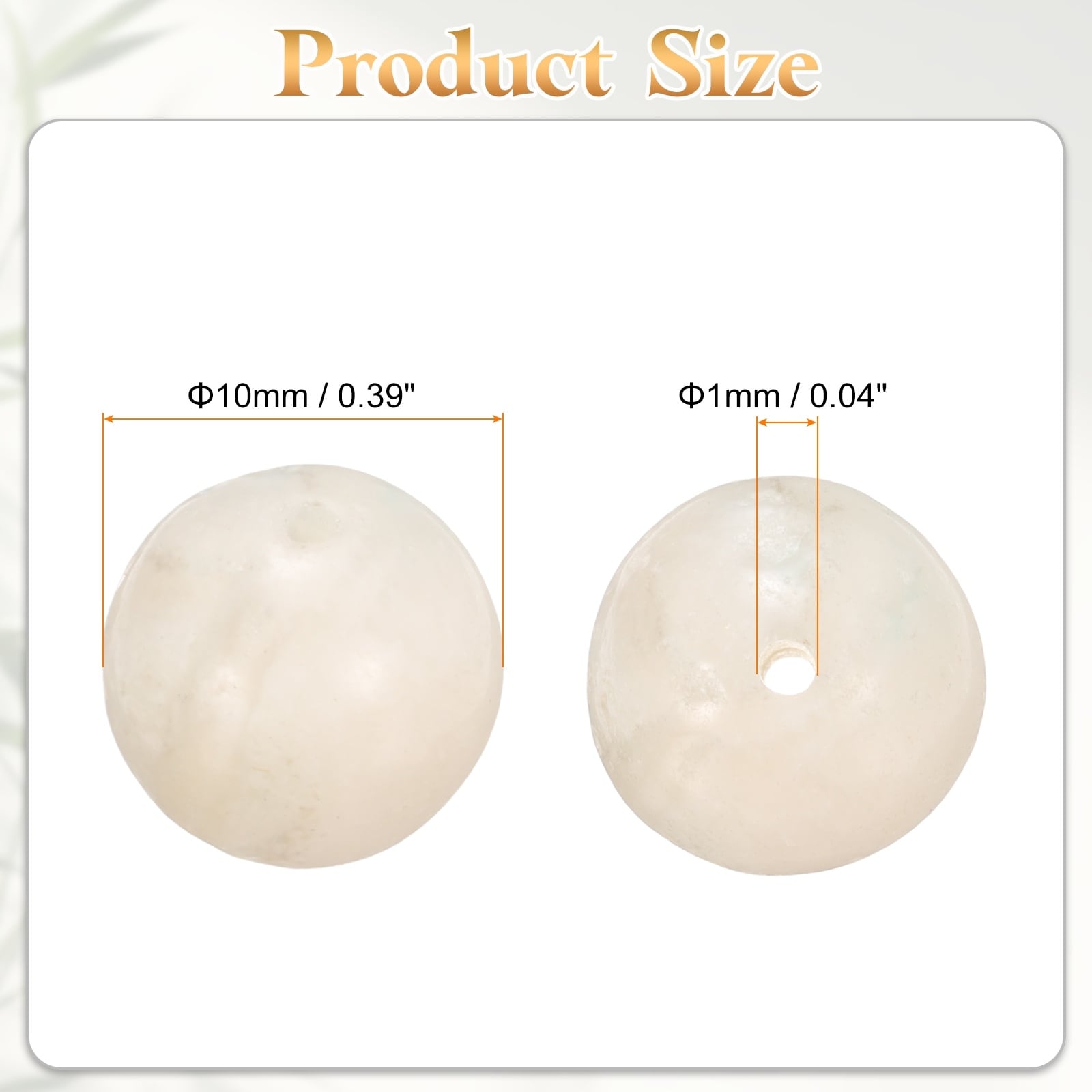 Natural Stone Beads Round Loose Bead