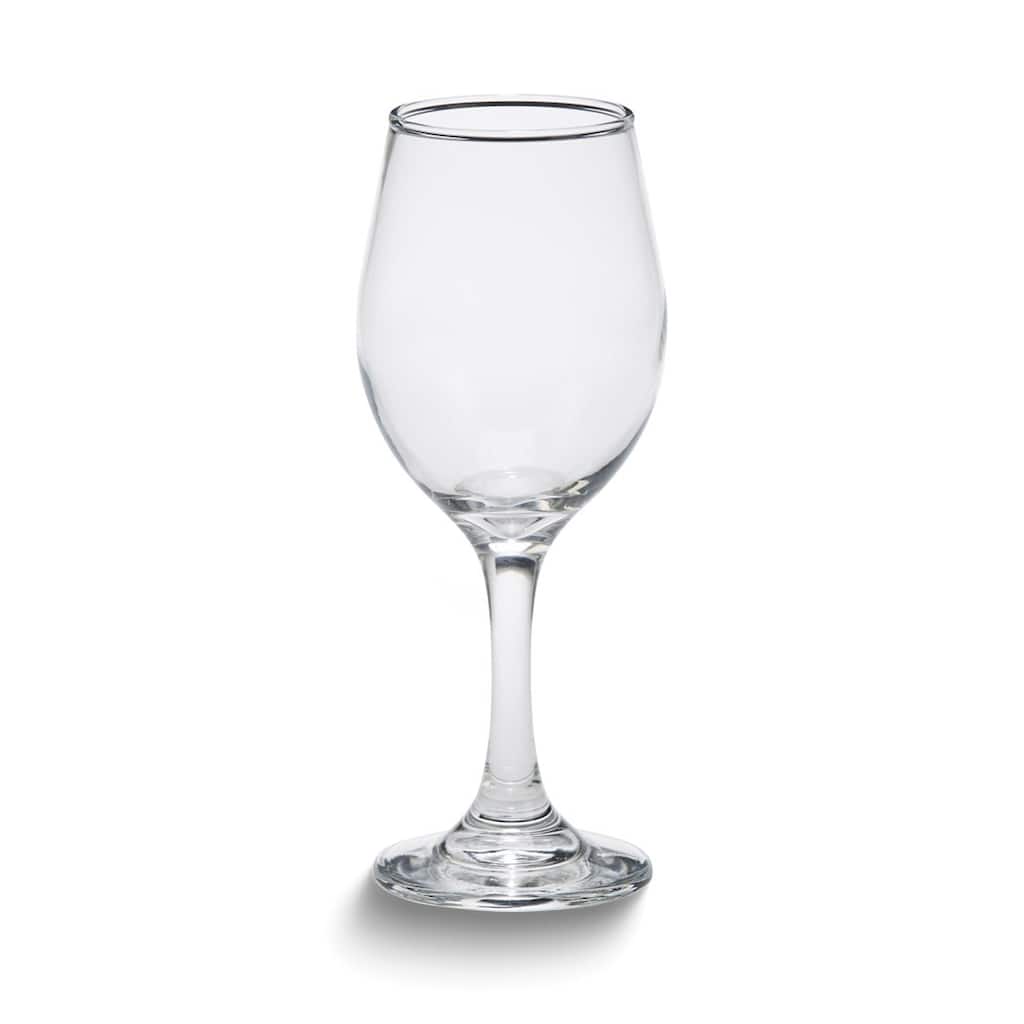 Curata Set of 12 Glass White Wine Goblets