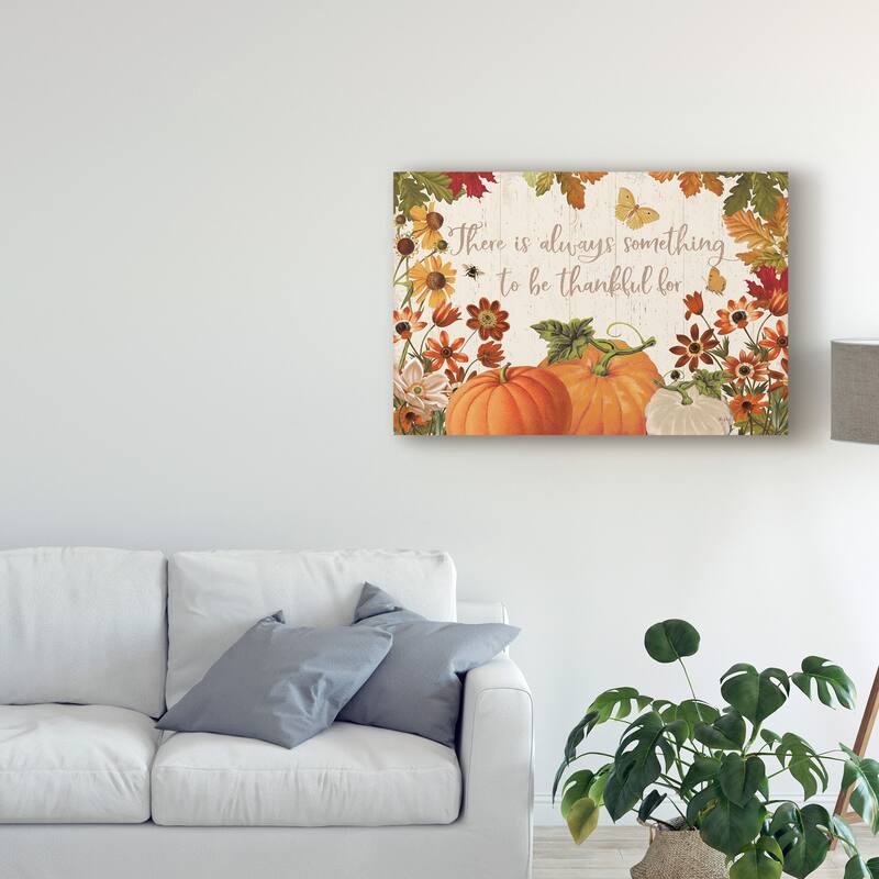 Katie Pertiet 'Fall Garden I' Canvas Art
