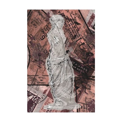 Graffiti Sculpture V (45 x 60) Canvas Art Print