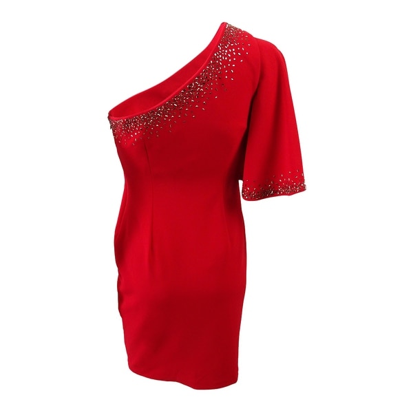 petite one shoulder dress