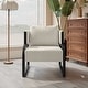 preview thumbnail 3 of 35, Corvus Danzig Teddy Fabric 1-Piece Accent Chair