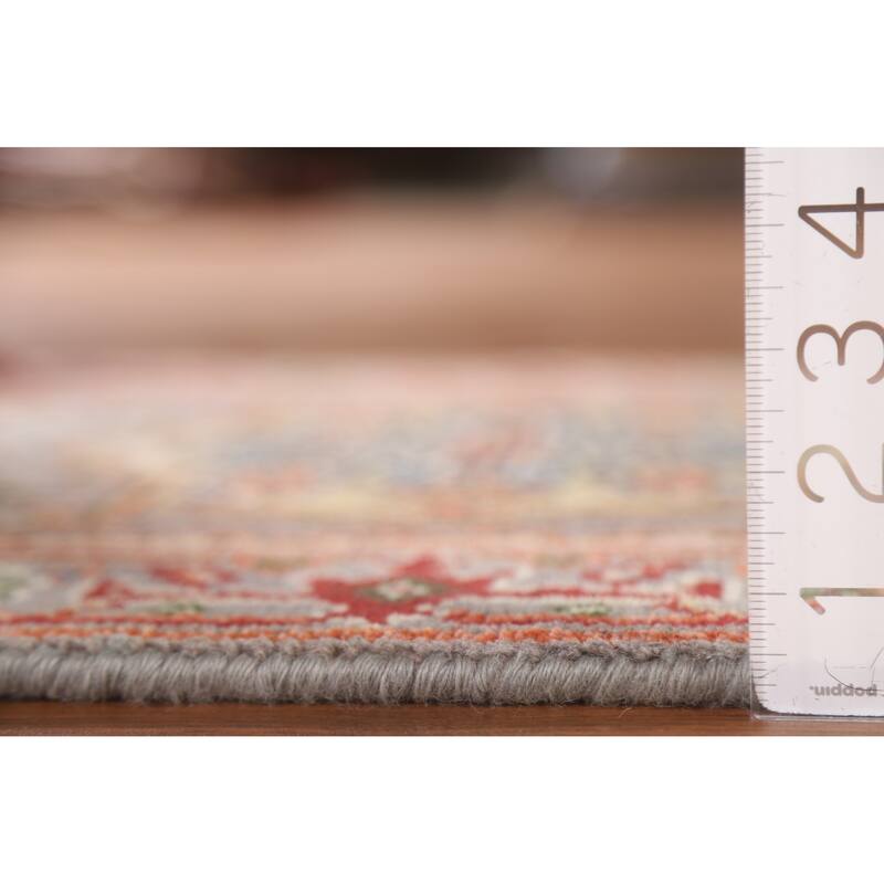 Gray Heriz Serapi Indian Accent Area Rug Hand-knotted Wool Carpet - 2'0"x 3'0"